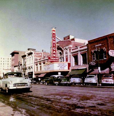 Michigan Theatre - Old Color Snapshot